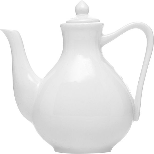 Соусник-кувшинчик «Кунстверк»;фарфор;170мл;D=30,H=120,L=120,B=55мм;белый 