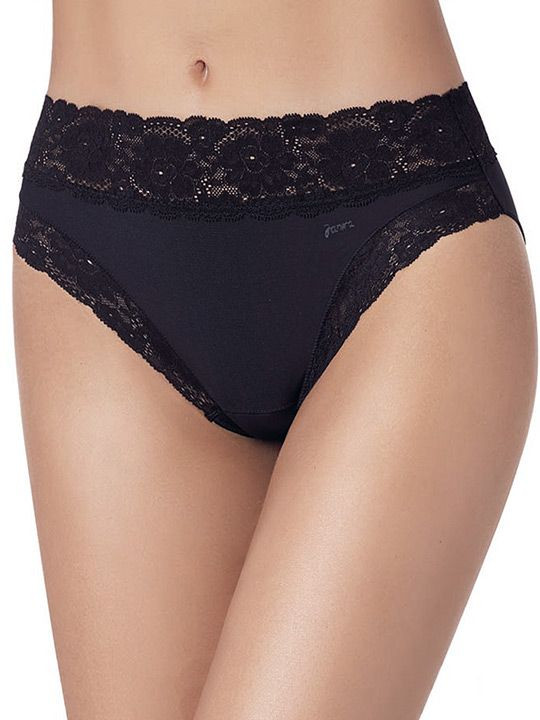 Трусики-слипы с кружевной оторочкой Dolce Micro 