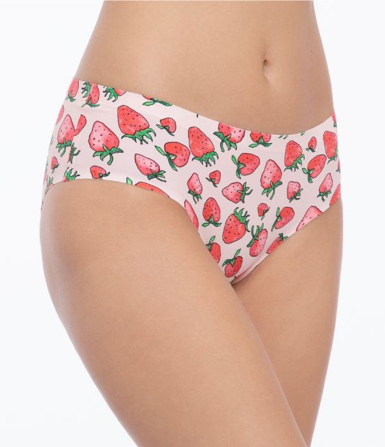 Трусики Strawberry с принтом в виде ягод клубники 