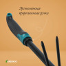 Комбинированная трехзубая мотыжка Greengo с эргономичной прорезиненной ручкой - 30 см.