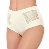 Высокие трусики Charm Cotton с кружевными вставками