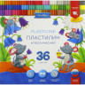 Пластилин GLOBUS  Классический , 36 цветов, 720 г, со стеками