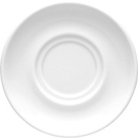 Блюдце «Кашуб-хел-комби»;фарфор;D=140/55,H=15мм;белый