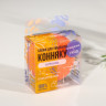 Натуральный спонж конняку для умывания с экстрактом куркумы