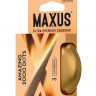 Точечные презервативы MAXUS 2000 Amazing Dots с железным кейсом - 3 шт.