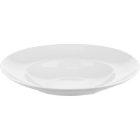 Белая фарфоровая тарелка для пасты (диаметр 26 см)