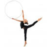 Обруч для художественной гимнастики Grace Dance, профессиональный, d=80 см, цвет белый