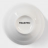 Салатник фарфоровый Magistro «Бланш», 220 мл, d=10 см, цвет белый