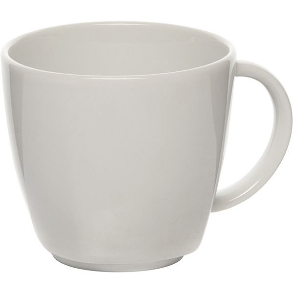 Кружка «Виктория»;фарфор;320мл;D=85,H=92,L=107мм;белый 