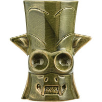 Стакан для коктейлей «Тики»;керамика;450мл;болотн.