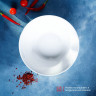 Тарелка фарфоровая глубокая Доляна White Label, 950 мл, d=20 см, цвет белый