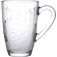 Кружка «Мармелад»;стекло;325мл;D=81,H=119мм;прозр.