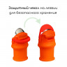Напальчники с лезвием и металлической оплёткой для сбора урожая
