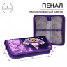 Пенал 1 секция, 90 х 195 х 25 мм, Calligrata  Совушка , ламинированный картон