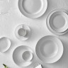 Тарелка «Спайро» мелкая;фарфор;D=320,H=25мм;белый