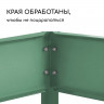 Зеленая оцинкованная клумба (диаметр 60 см)