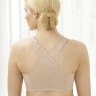 Бюстгальтер с мягкими чашками без каркасов из хлопкового полотна