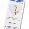 Особо тонкие презервативы Masculan Ultra Fine - 10 шт.