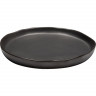 Черная керамическая тарелка «Шейд» (диаметр 26 см)