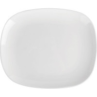 Белое блюдо «Эволюшнс Солюшн» (28х23 см)