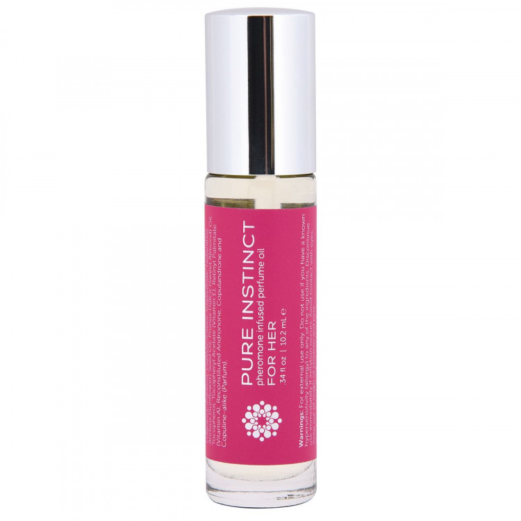 Женское ароматическое масло с феромонами Pure Instinct Pheromone Infused Essential Oil for Her - 10,2 мл. 