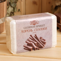 Соляной брикет «Корень солодки» - 1,35 кг.