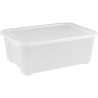 Контейнер для продуктов с крышкой  ;полипроп.;10л;,H=14,5,L=38,9,B=27,5см;прозр.