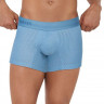 Синие трусы-боксеры с эффектом перфорации Euphoria Boxer