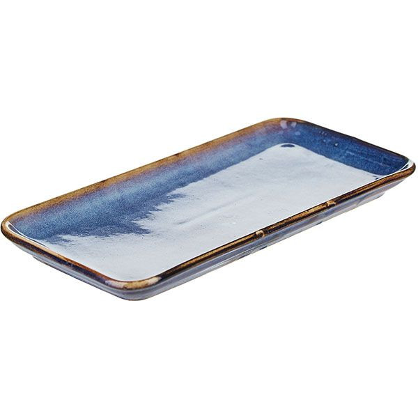 Прямоугольное блюдо «Ирис» (27х12,5 см) 