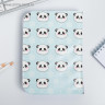 Подарочный набор новогодний обложка на паспорт и ежедневник антистресс Pandastic winter!