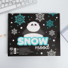 Подарочный набор новогодний обложка на паспорт и ежедневник антистресс Pandastic winter!