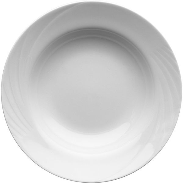 Белая глубокая тарелка «Голубка» (объем 200 мл.) 