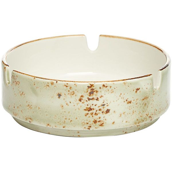 Фарфоровая пепельница «Крафт Грин» (диаметр 10 см) 