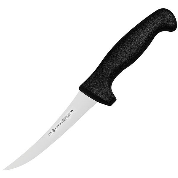 Нож для обвалки мяса «Проотель»;сталь нерж.,пластик;,L=27/13,B=2см;металлич. 