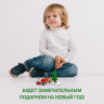 Новый год! Конструктор «Новогодние истории», скамейка в парке, 71 деталь