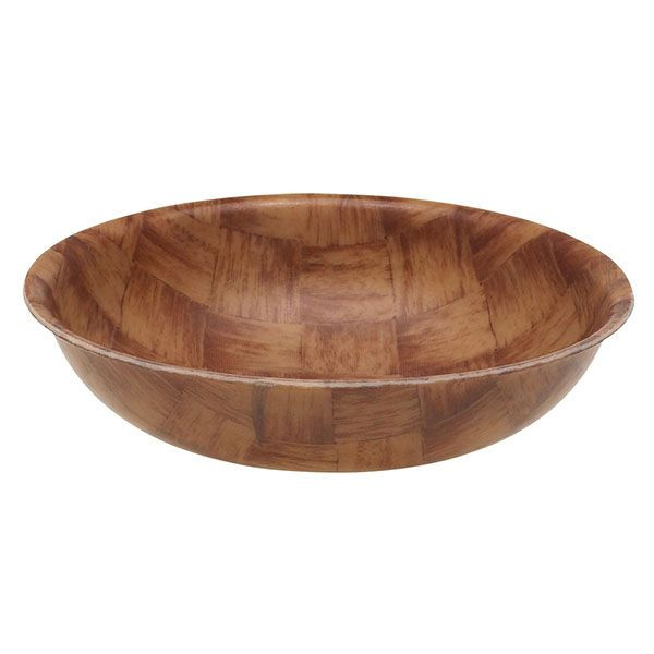 Миска( стекловолокно);0,925л;D=20,3см;коричнев. 