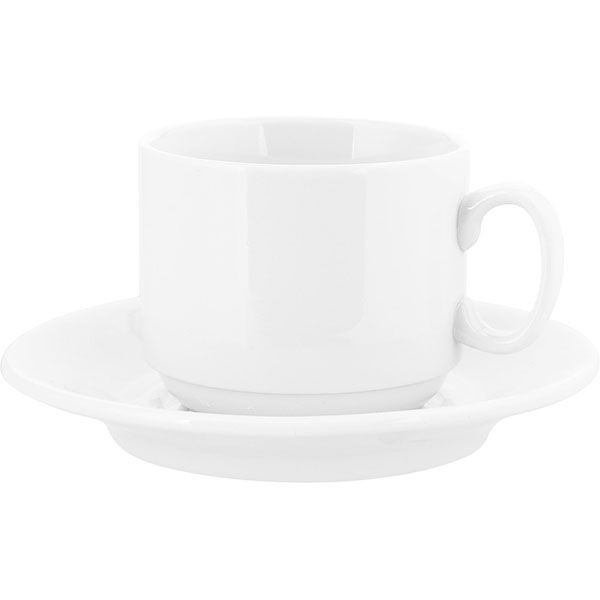 Белая чайная пара «Экспресс» 