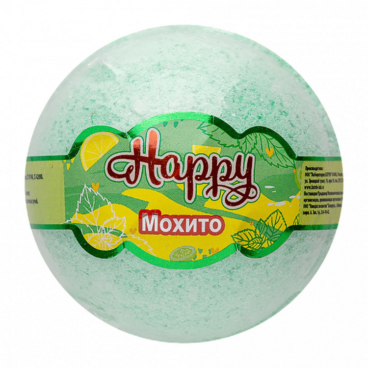 Бурлящий шар «Мохито» - 120 гр. 
