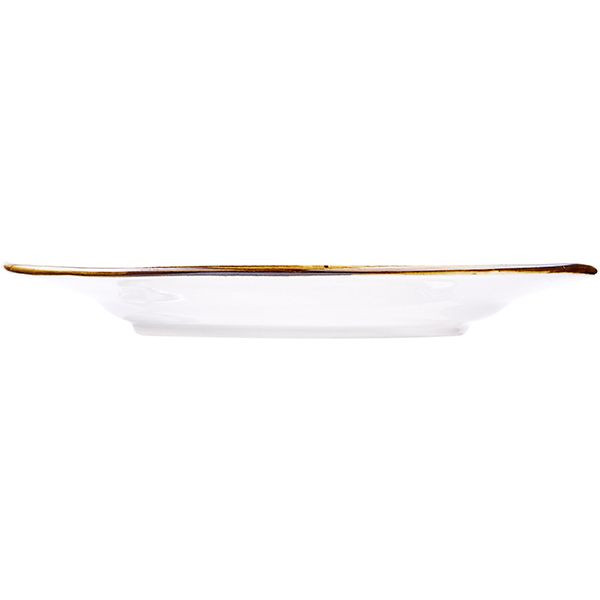 Блюдце для бульонной чашки «Пастораль» для P6136515-S-SH113;фарфор;D=15,5см;оранжев. 