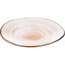 Блюдце для бульонной чашки «Пастораль» для P6136515-S-SH113;фарфор;D=15,5см;оранжев.