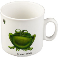 Фарфоровая кружка «Лягушка» (объем 200 мл.)