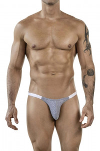 Серые трусы-брифы в рубчик Mantra Brief