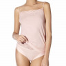 Майка на тонких бретелях Dolce Cotton с кружевом