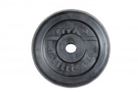Блин для штанги обрезиненный Titan d-26  5 кг