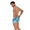 Синие мужские плавки-боксеры с принтом Cassiel Swimsuit Boxer