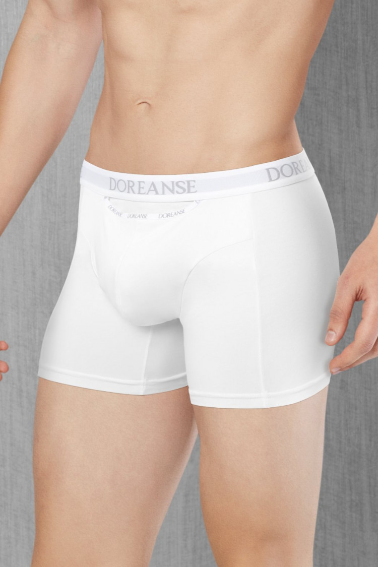 Мужские трусы-боксеры с горизонтальным гульфиком Doreanse Cotton Premium 