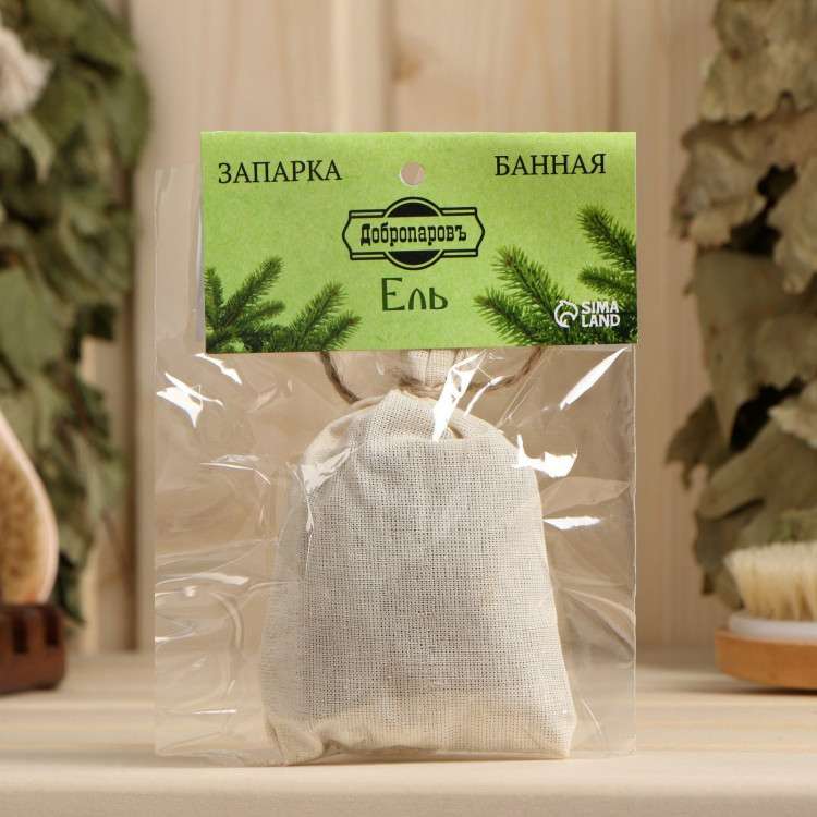 Натуральная запарка для бани «Ель» - 30 гр. 