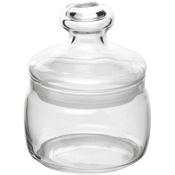 Круглая банка с крышкой «Чешни» (объем 420 мл.) 