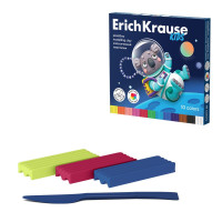 Пластилин 10 цветов, 180 г, ErichKrause  Kids Space Animals , со стеком, в картонной упаковке