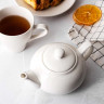 Белый фарфоровый заварочный чайник «Кунстверк» (объем 450 мл.)